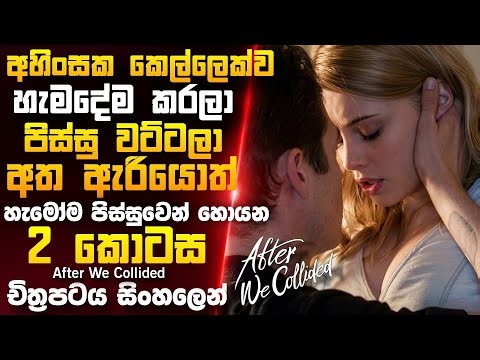 ටෙසාව හැමදේම කරලා පිස්සු වට්ටන හාර්ඩන් දෙවෙනි කොටස 💔😢| We Collided 2019 Sinhala Review