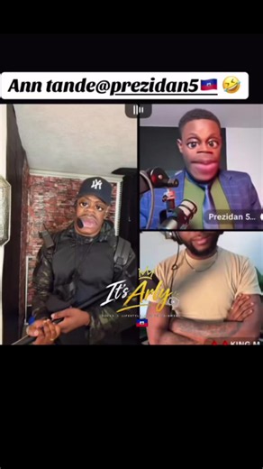 Haitian TikTok funny viral video by arly_leevendjy