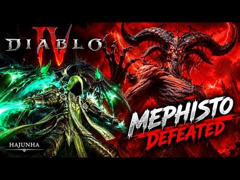 Diablo 4 S15 Minion Necro destroys Mephisto T12