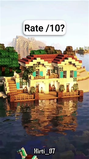 I Built the Ultimate Luxury Modern Beach House in Minecraft! 🏖️✨ (Step-by-Step)