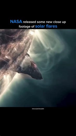 Every Tech Explain on Instagram: "NASA's Solar Dynamics Observatory just released stunning close-range footage of solar flares, revealing the Sun as a maze of blazing plasma loops and chaotic magnetic fields. The new recording shows dark filaments slicing across bright, twisting arcs as massive bursts of energy erupt and reshape in real time. #tech #science #howthingswork"