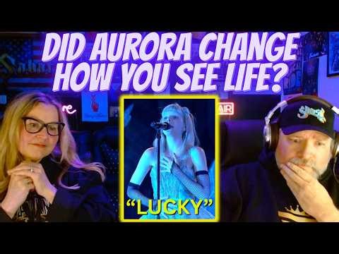 First Time Hearing Aurora's "Lucky" It Moved Us - Reaction Video