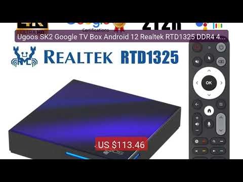Ugoos SK2 Google TV Box Android 12 Realtek RTD1325 DDR4 4GB 3... — Amazing Value 2026 | Must Have!