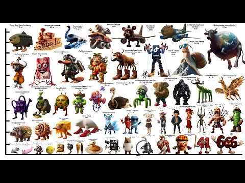 [PART 12] ITALIAN BRAINROT HEIGHT COMPARISON + ORIGINAL VOICE + Steal a Brainrot |Brainrot Evolution