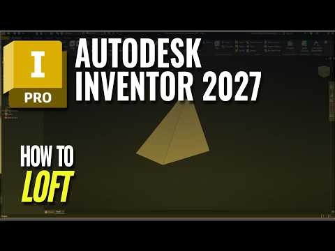 How To Loft In Autodesk Inventor 2027