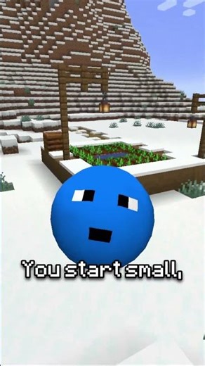 I Became a Ball and Absorbed Everything in Minecraft