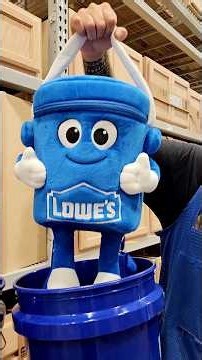 Run to Lowes & grab the Lowes Big Blue Plush Backpack! #lowes #viral #musthave