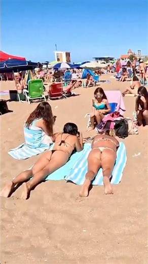 🇦🇷 Mar Del Plata Beach Summer