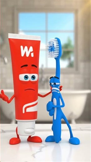 🪥 Toothpaste & Toothbrush Are FED UP With Humans 😂