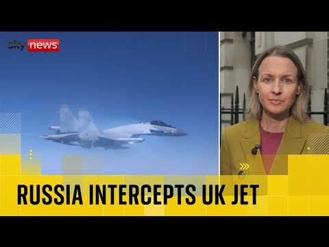 RAF plane 'dangerously intercepted' by Russian fighter jets over Black Sea