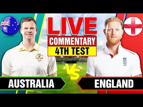 🔴Live: Australia vs England | 4th Test | Live Cricket Score & Commentary