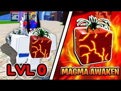 “Magma Awakening Full Showcase (Blox Fruits)”