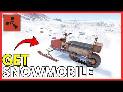How To GET A Snowmobile In Rust (EASY) 2026