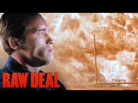 Just a reminder: cool dudes do not look at explosions | Raw Deal (1986) | Arnold Schwarzenegger