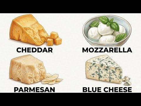 Every Cheese Explained in 4 minutes 