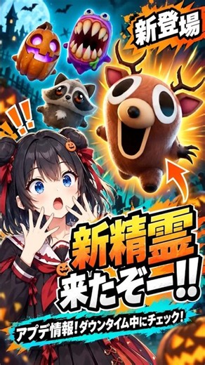 精霊集めする人必見！新精霊4体＋新変異が一気に来る🔥フォートナイトメア激変！ダウンタイム中にアプデ情報チェック #フォートナイト #fortnite