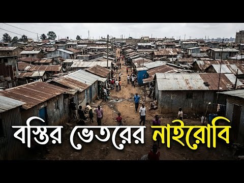 বস্তির ভেতরের নাইরোবি | Kenya Documentary | Nairobi Slums Bangla Documentary
