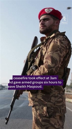 Syrian army suspend fighting in Aleppo