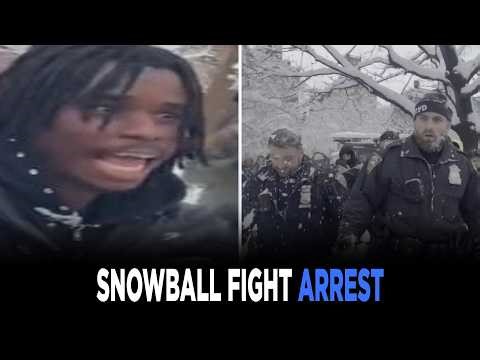 AN ARREST MADE In Aftermath Of NYC Snowball Fight That PELTED Police Officers | TRENDING