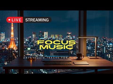 Coding with AI / LLM Focus Music | 24/7 Deep Work Radio for Python & Cursor