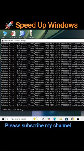 Boost Your Windows Speed Using CMD