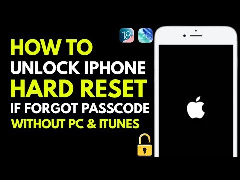 How to Hard Reset Your Locked iPhone 4/5/6/7/8/X Without Passcode If Forgot it Without Computer