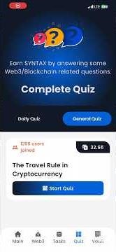 Syntax verse general quiz answer today | The Travel Rule in Cryptocurrency #syntaxgeneral