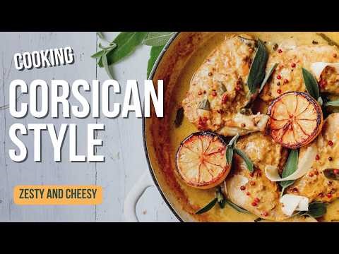 The Soul of Corsica: Traditional Lemon & Sage Braised Chicken
