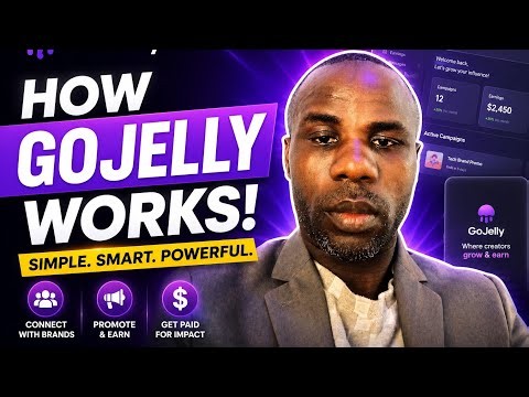 GOJELLY Full tutorial, Earn 1k to 5k daily ✅ #gojelly #onlineincome #microtasks #remotework #fyp