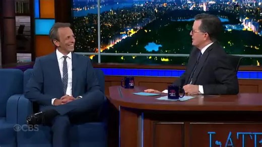 Late-Night Host Lets Slip One of Colbert’s Final Surprises