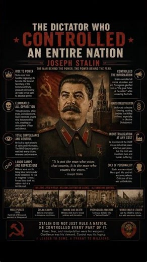 The Dictator Who Controlled an Entire Nation – Joseph Stalin