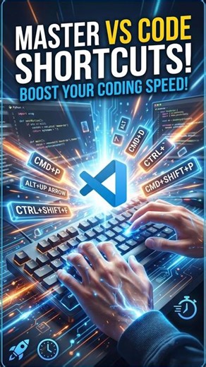 Boost your coding speed with useful VS Code shortcuts ⚡💻