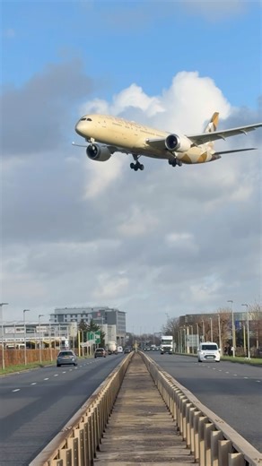Etihad Airways Boeing 787 Dreamliner ✈️🇦🇪 #etihad #boeing #planespotting