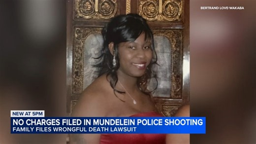 No charges filed in deadly Mundelein police shooting, family files wrongful death lawsuit