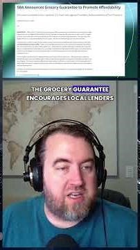 New SBA 90% Grocery Guarantee: Lower Prices for Your Kitchen? 🛒