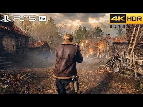 Resident Evil 4 Remake: Gold Edition (PS5 Pro) 4K 60FPS HDR Gameplay - (100% Full Game + DLC)