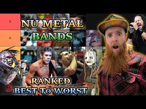 NU METAL BANDS Ranked Best To Worst! | Tier List Tuesday 2000s Nostalgia War Edition