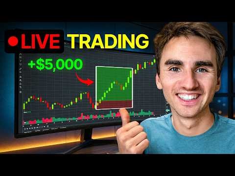 Live day Trading - Entered Long This Morning