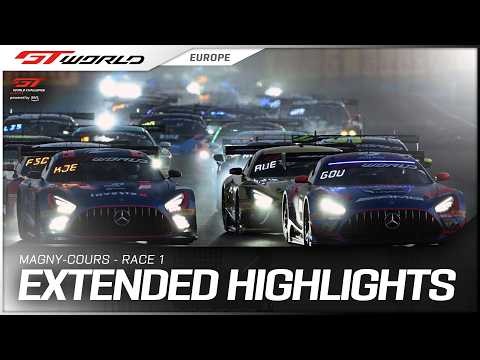 Extended Highlights | Race 1 | Magny-Cours | GT World Challenge Europe pwd by AWS
