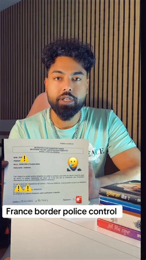 France border police control #immigration #Europe #border | Sarbjit France