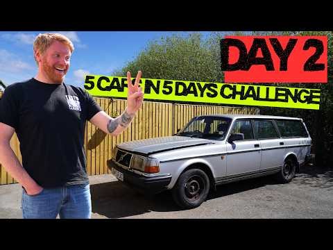Lets See If My VOLVO 240 SE Is A REAL restoration PROSPECT - 5 CARS 5 DAYS CHALLENGE DAY 2