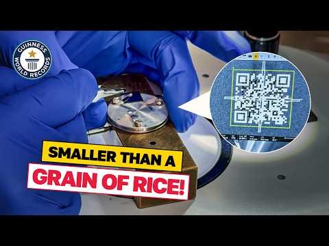 World's smallest QR code | Guinness World Records
