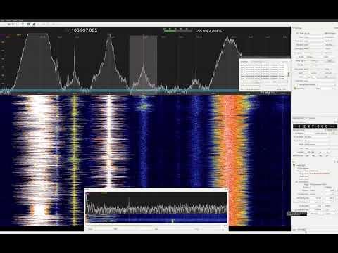 FM DX ES 2025-05-28 Linux, Gqrx SDR, France 99.0 ... 107.4
