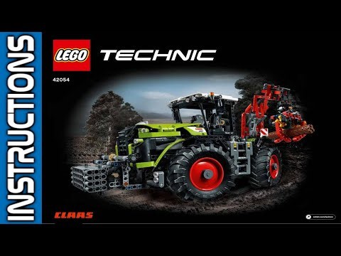 🧱📖LEGO 42054 CLAAS XERION 5000 TRAC VC Instructions - How to Build!! | Technic | 2016