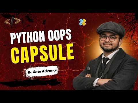 Python OOPs Encapsulation Explained in Bangla | Python OOPs Concept | Jawad Codes