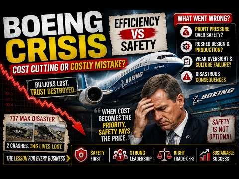 Boeing Crisis Explained: Cost Cutting vs Safety Trade-Off