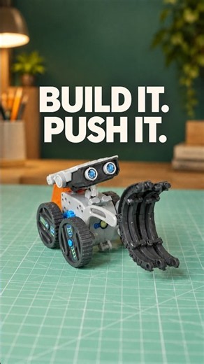 Build a Claw Robot, Then Push the Tower! #Shorts