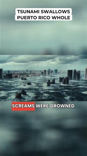 Tsunami Swallows Puerto Rico Whole