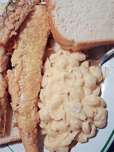 Delicious Fried Fish with Cheese Macaroni Recipe