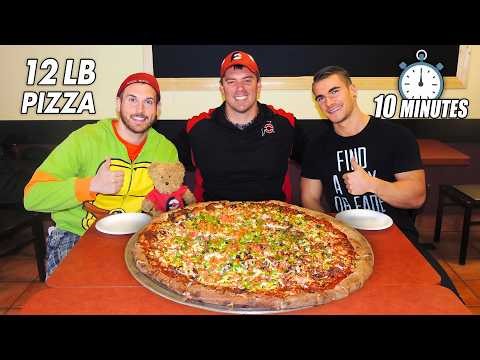 We Gave Ourselves 10 Minutes on This MASSIVE Canadian Pizza Challenge!